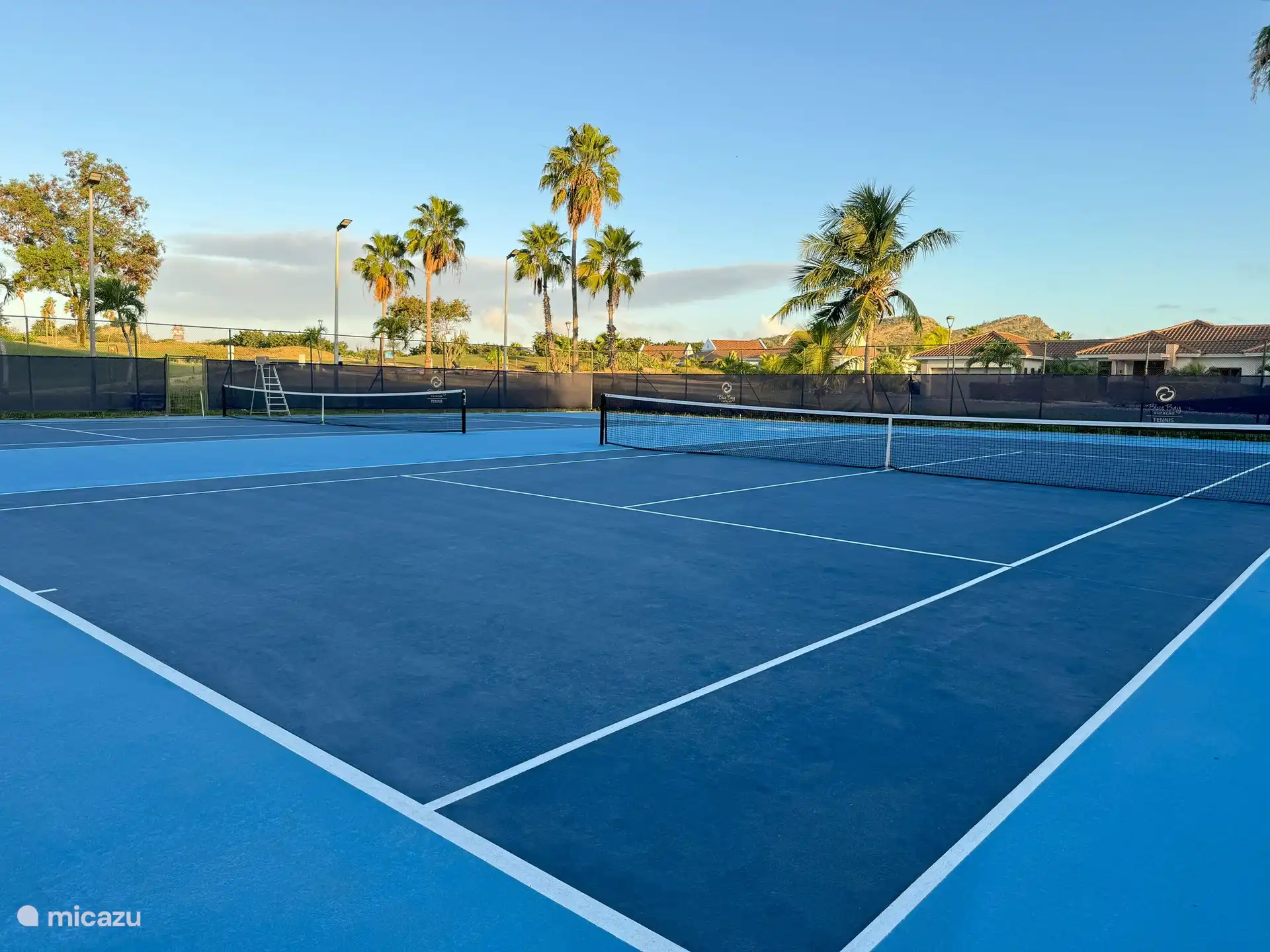 Tennis à la station