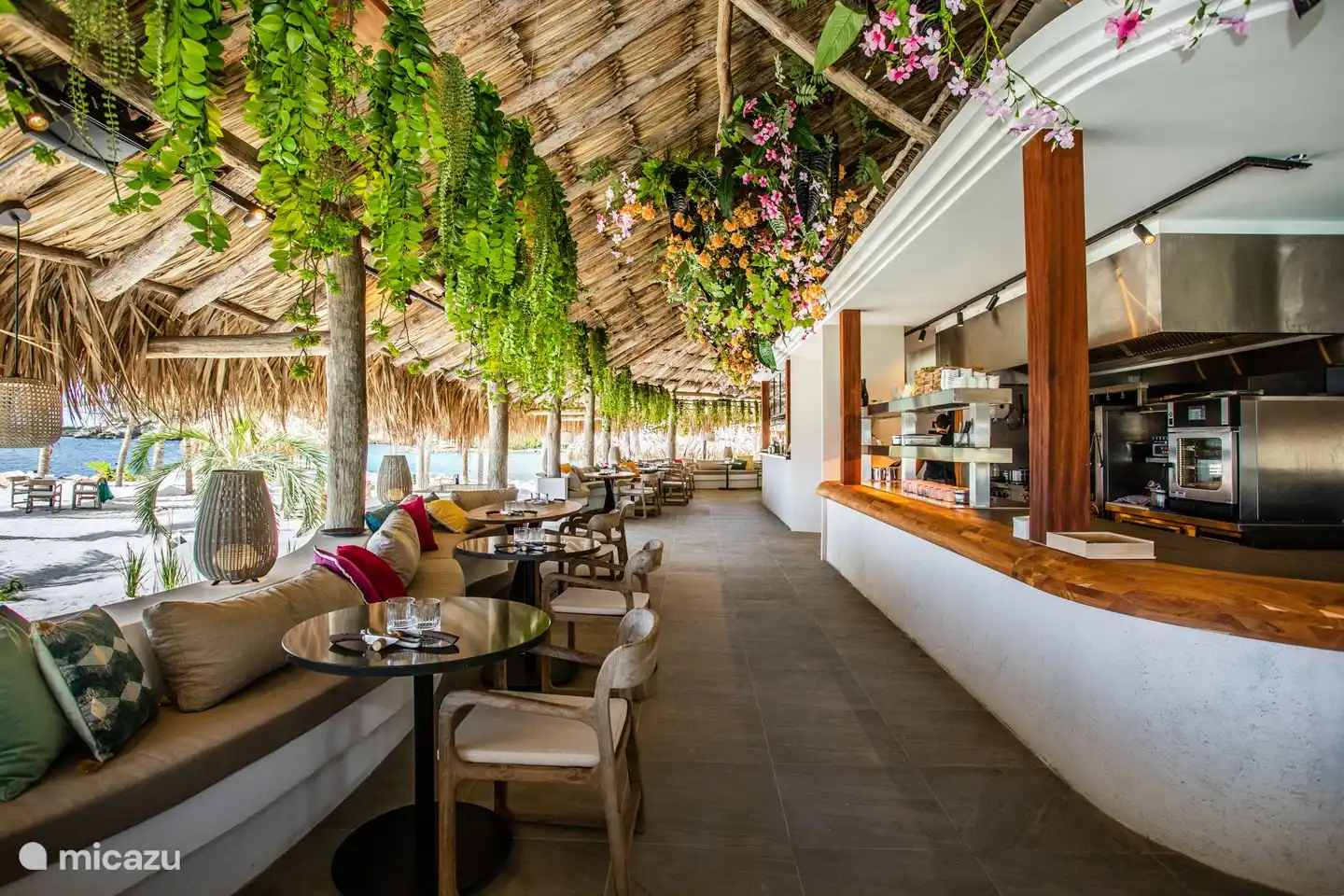Restaurant Brass Boer sur la plage