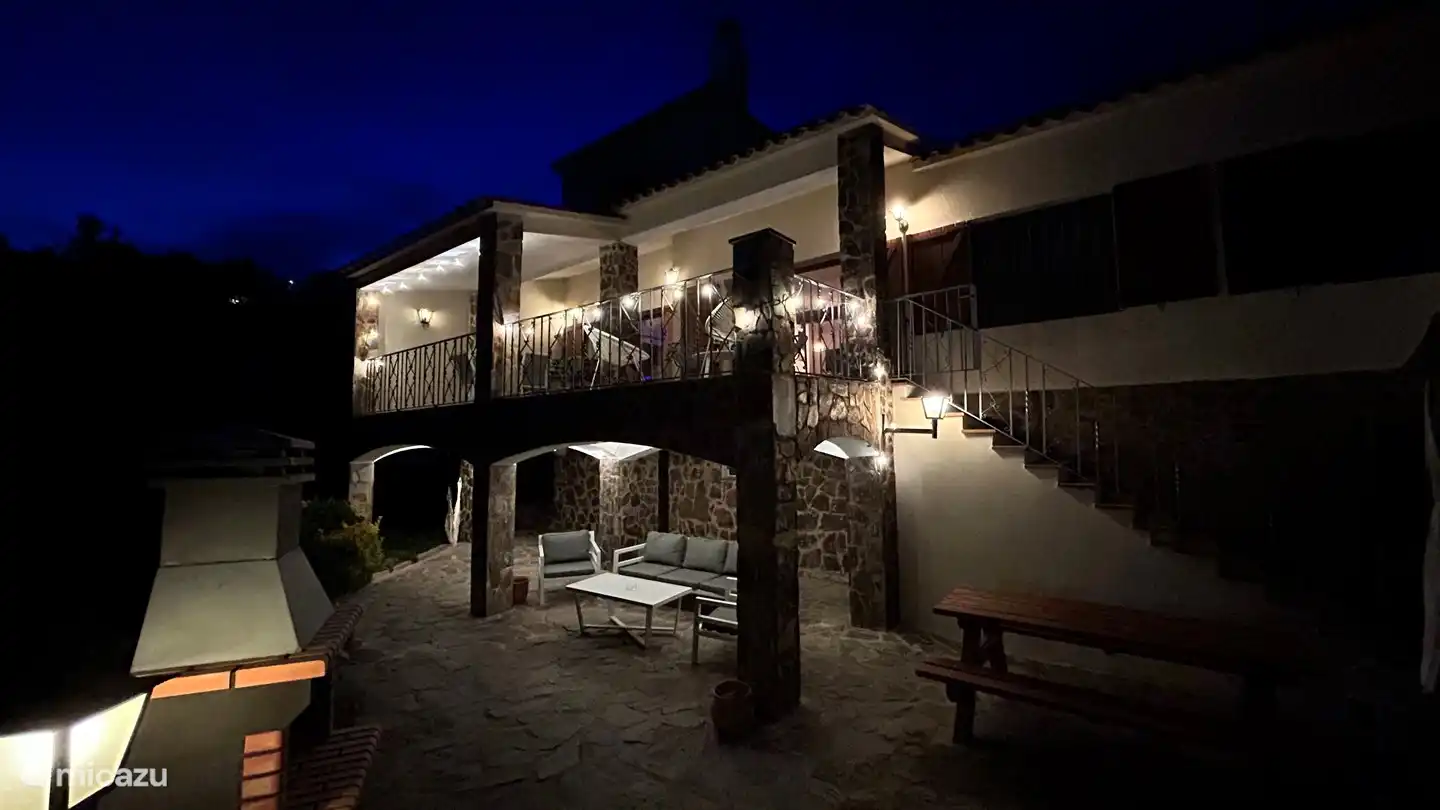 Terrace in the evening