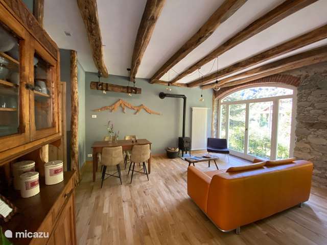 Holiday home in Italy, Piedmont, Cravagliana - apartment Mountain Cabin Valsesia Stella