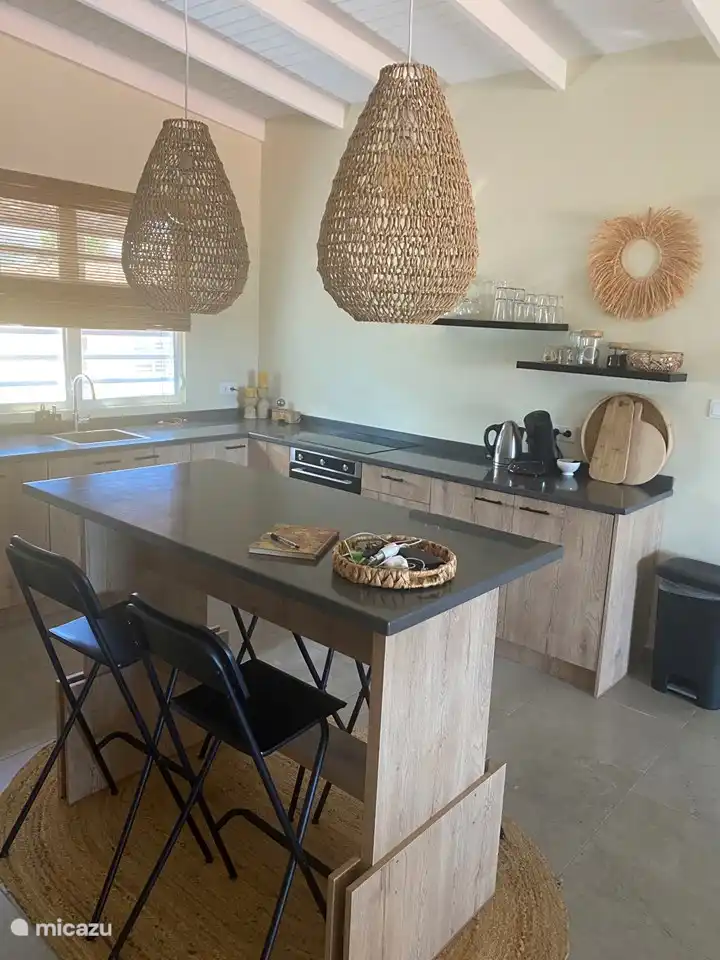 Kitchen including dishwasher, oven, fridge freezer.