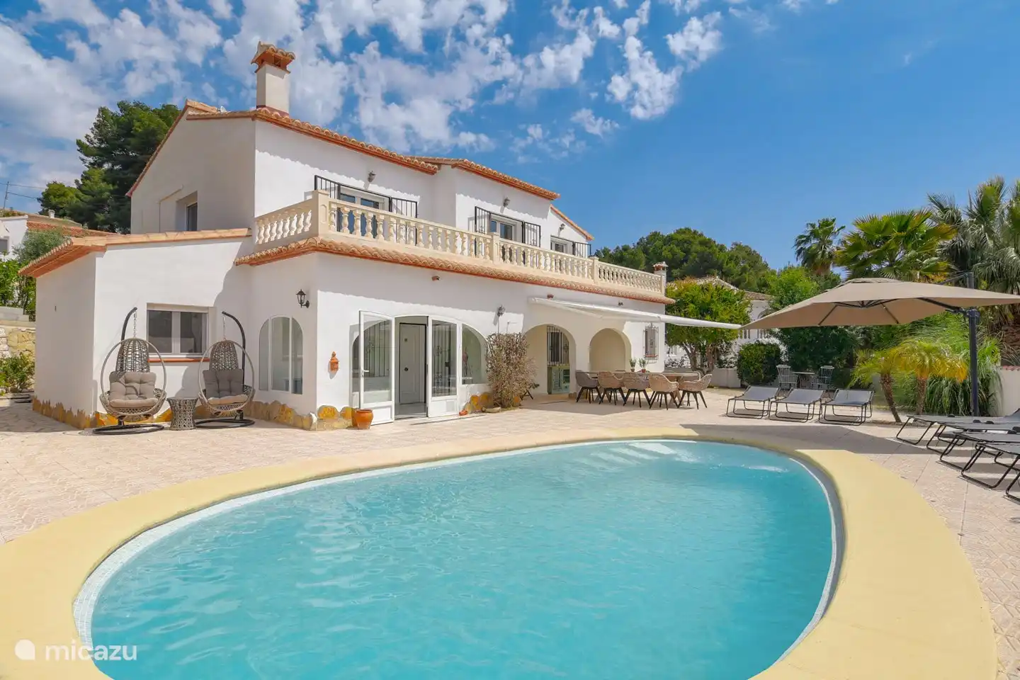 Casa Buenos Tiempos in Spain, Costa Blanca, Moraira - villa