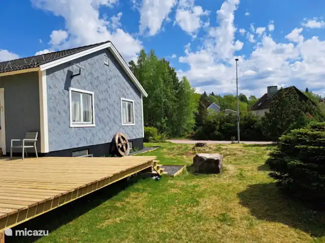 Location de Vacances Suède, Värmland, Nykroppa, maison de vacances - Maison SARAH à plus+service complet Maison annexe avec terrasse