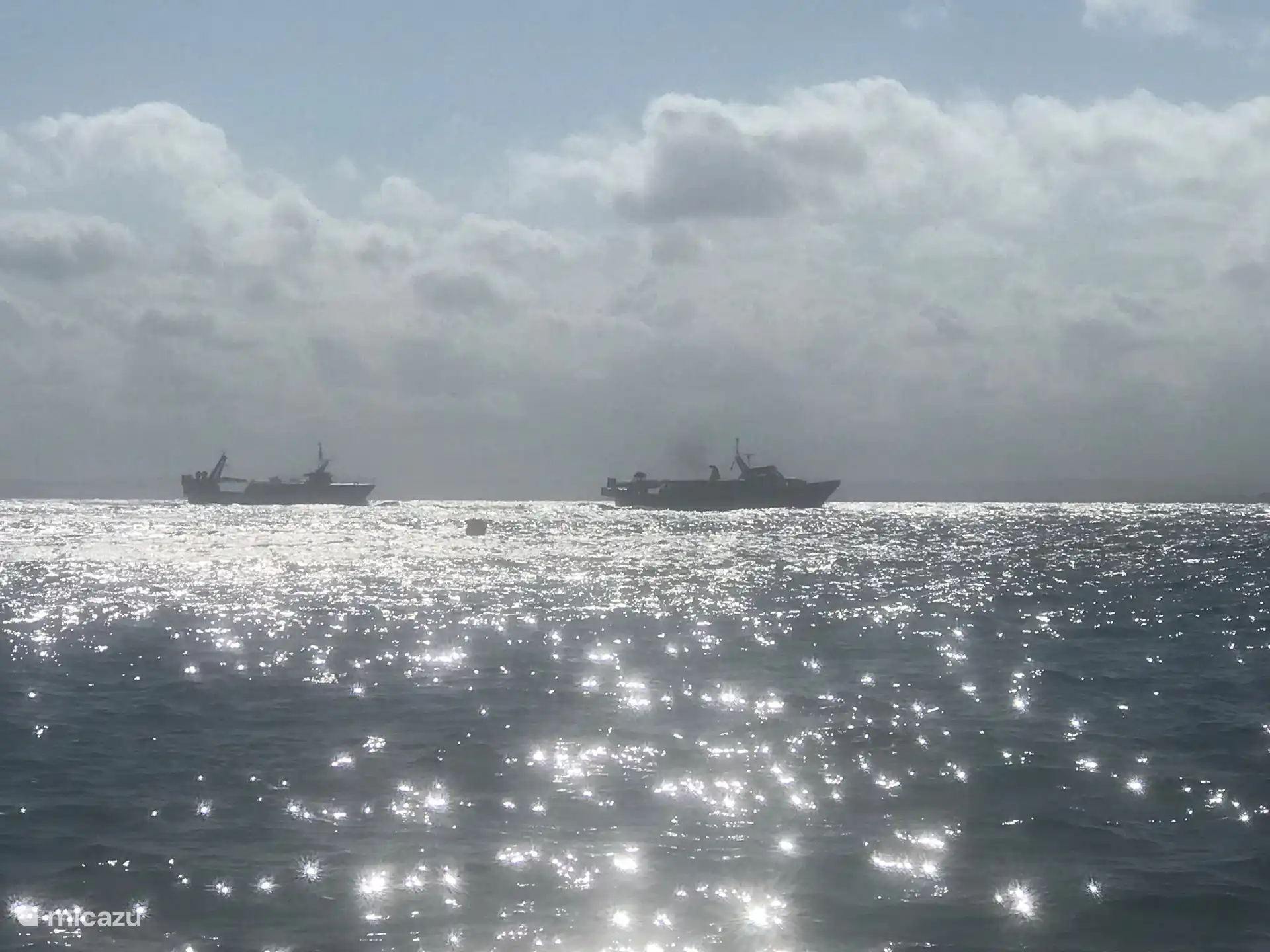 Blick von der Platja dels Palangrers