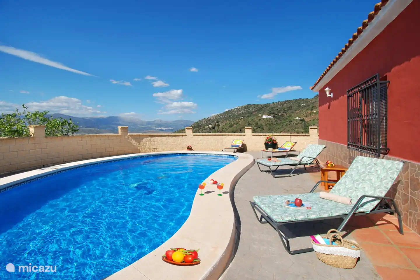Villa El Deseo in Spain, Costa del Sol, Comares - villa