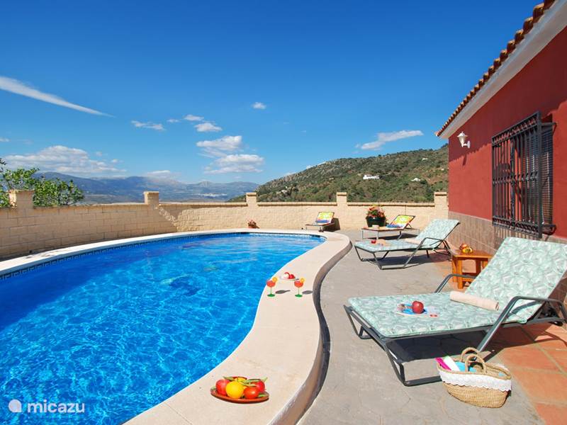 Holiday home in Spain, Costa del Sol, Comares Villa Villa El Deseo
