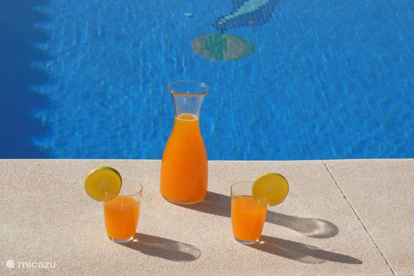 But first an aperitif by the pool.