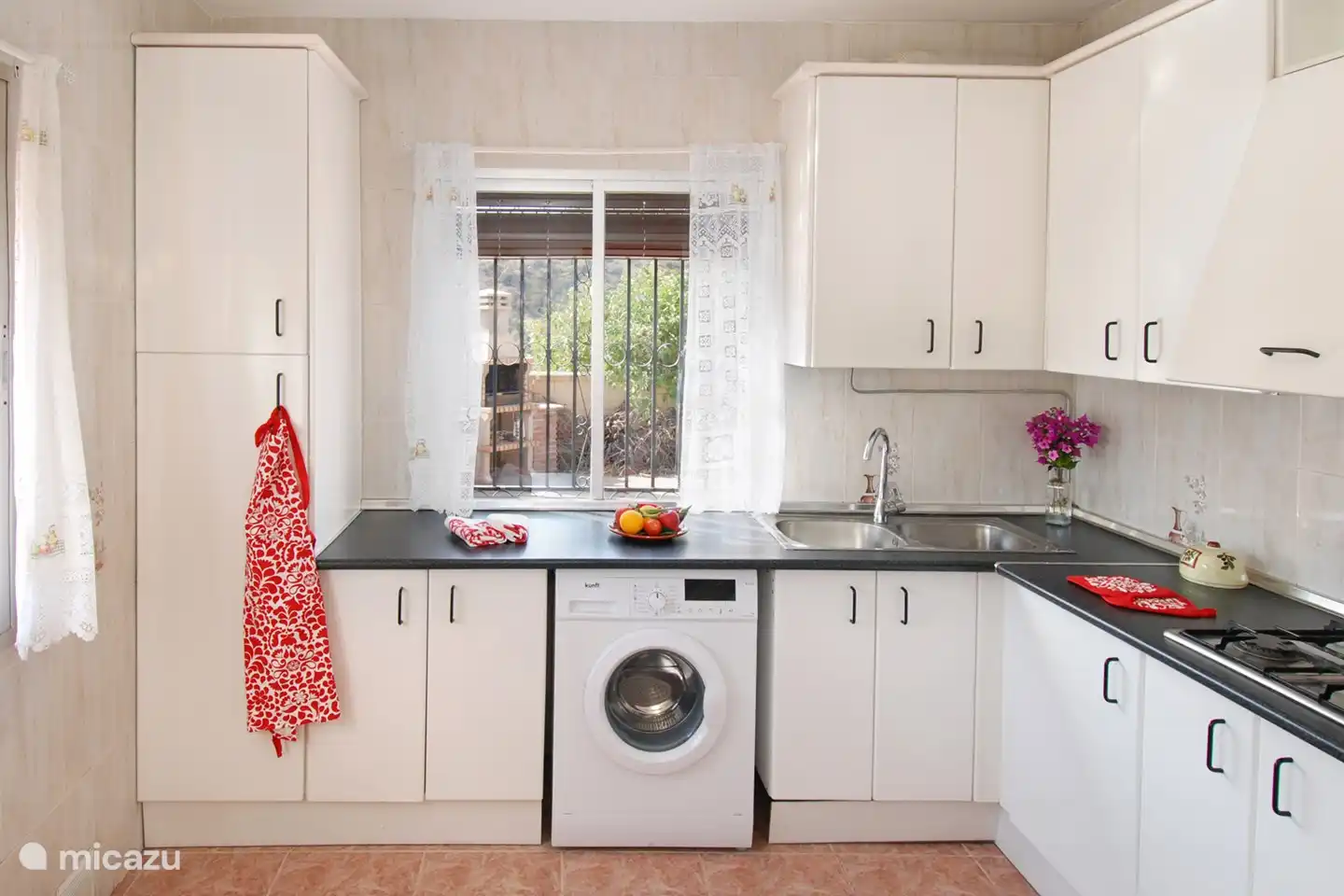 The kitchen is excellently equipped.