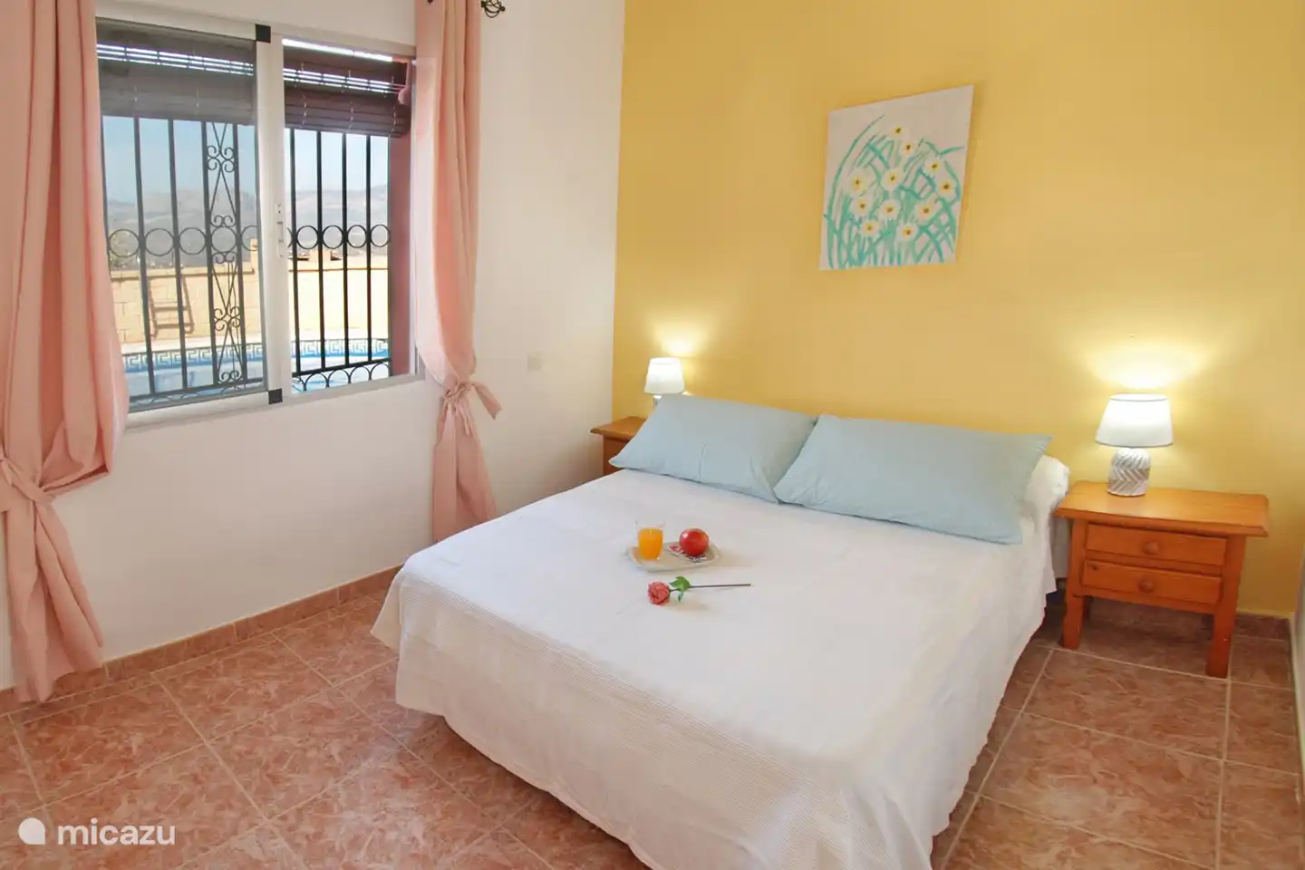  1 of 3 comfortable bedrooms. enjoy a refreshing sleep, with refreshing air conditioning if necessary