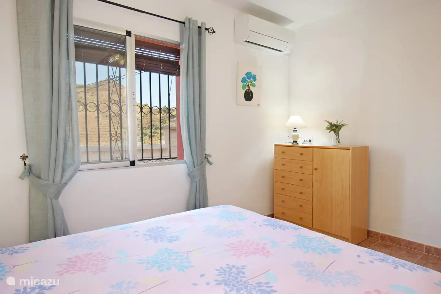 Sleep like a baby and wake up with a view of the mountains.