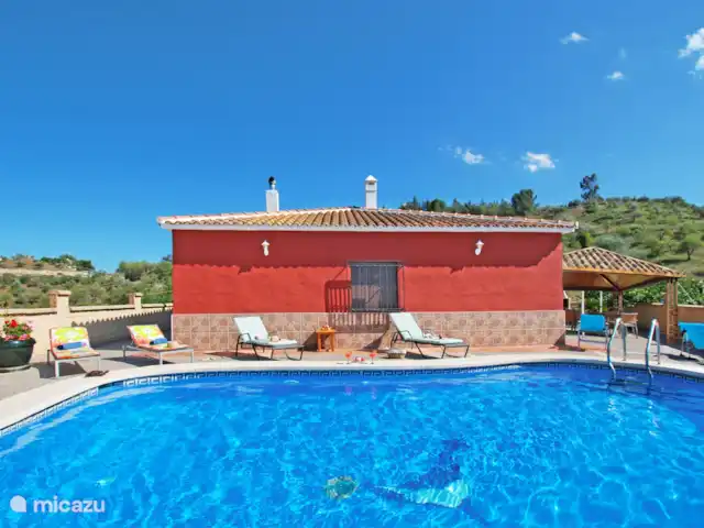 villa en España, Costa del Sol, Comares – villa el deseo Disfruta, rodeado de naturaleza.