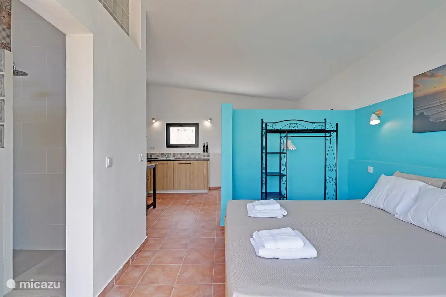 Ein geräumiges Studio mit allem, was Sie brauchen.