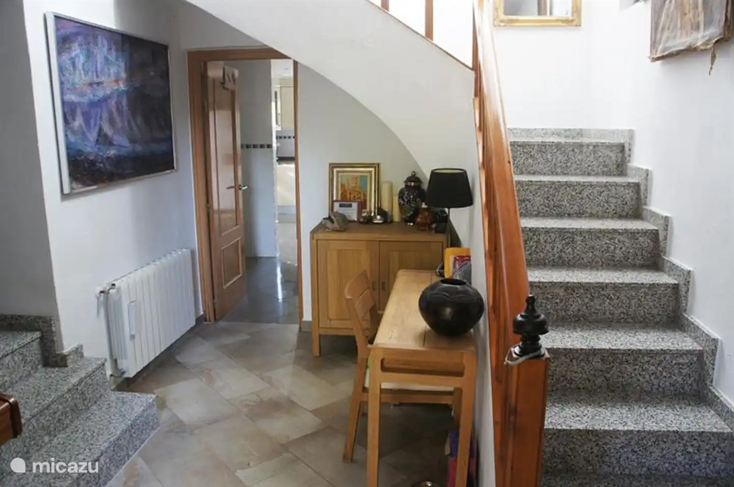 Entrance to the house