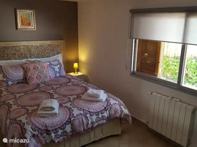 Palm Villa Valence | Espagne, Valence, Valence (ville) - villa Chambre principale au rez-de-chaussée avec lit double