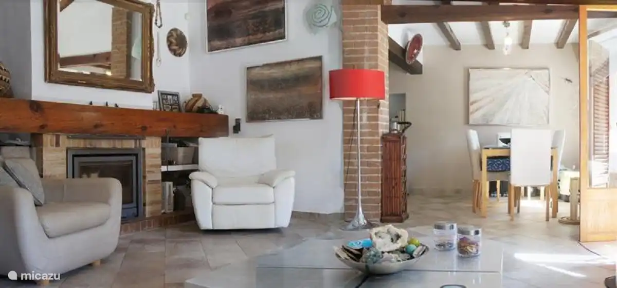 Large covered sitting room