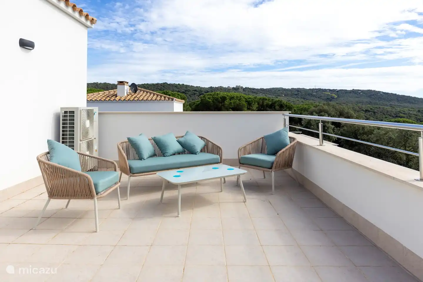 terrasse sur le toit