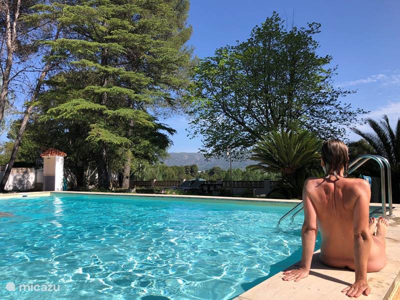 Holiday home in Spain, Costa Blanca, Gaianes Bungalow Finca Soñada - Nudist Resort