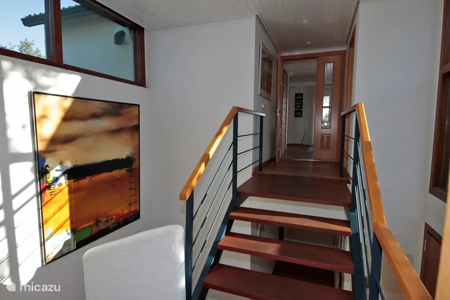 stairs to 2nd floor, floor