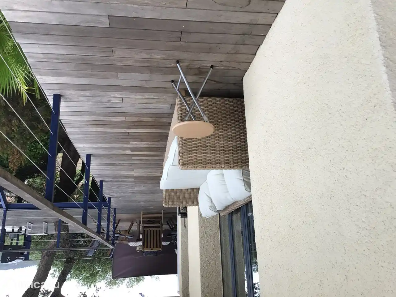 around the villa several seating areas