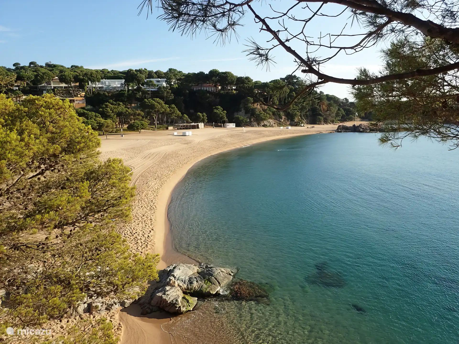Sa conca beach, within walking distance