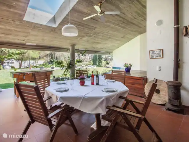 Villa Louise huren in Portugal, Lissabon Kust, Charneca da Caparica - villa Eettafel