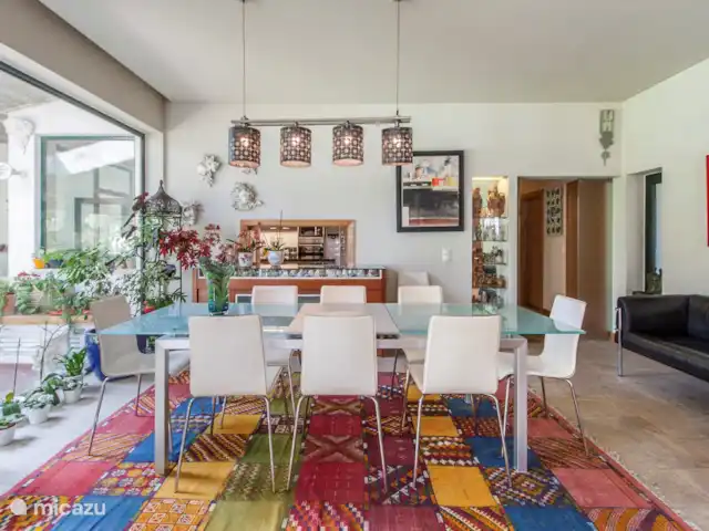 Villa Louise huren in Portugal, Lissabon Kust, Charneca da Caparica - villa Eetkamer