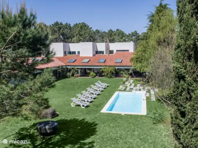 Villa Louise huren in Portugal, Lissabon Kust, Charneca da Caparica - villa Tuin