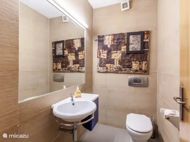 Villa Louise huren in Portugal, Lissabon Kust, Charneca da Caparica - villa Badkamer