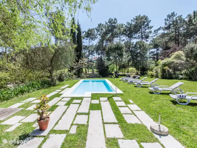 Villa Louise huren in Portugal, Lissabon Kust, Charneca da Caparica - villa Tuin