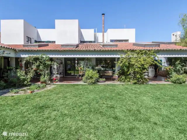 Villa Louise huren in Portugal, Lissabon Kust, Charneca da Caparica - villa Tuin