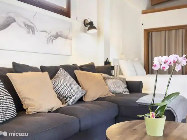 VillaLaLuna | Espagne, Andalousie, Vejer de la Frontera - finca coin salon la casita
