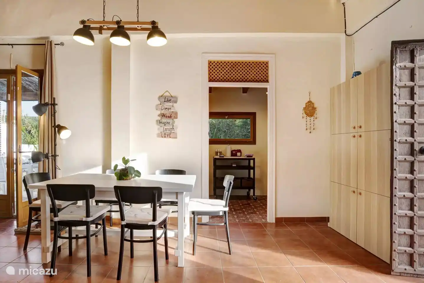 dining area la casita