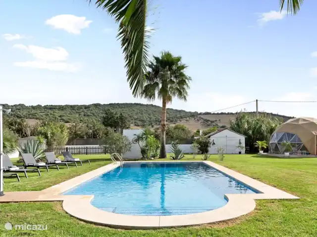 Villa LaLuna 'LaCasa' | Espagne, Andalousie, Vejer de la Frontera - finca piscine  6 x 10 avec douche solaire