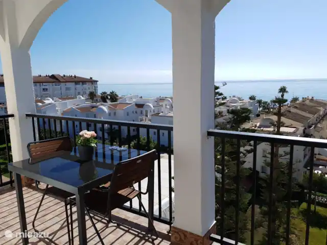 Location de Vacances Espagne, Costa del Sol, Torrox-Costa, appartement - Casa Alegria vue de la mer
