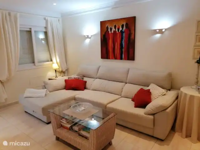 Villa Luna en La Marina en España, Costa Blanca, La Marina - villa Sofá esquinero grande
