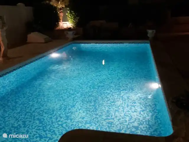 Villa Luna en La Marina en España, Costa Blanca, La Marina - villa Natación nocturna