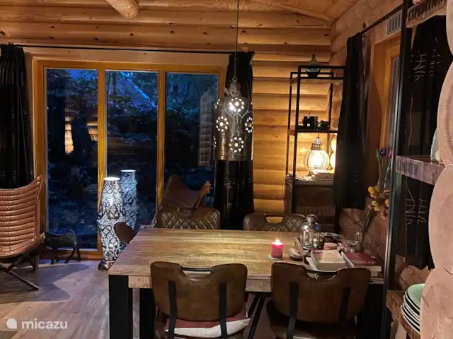 Location de Vacances Pays-Bas, Gueldre, Ermelo, chalet - Le tronc d'arbre Salle à manger