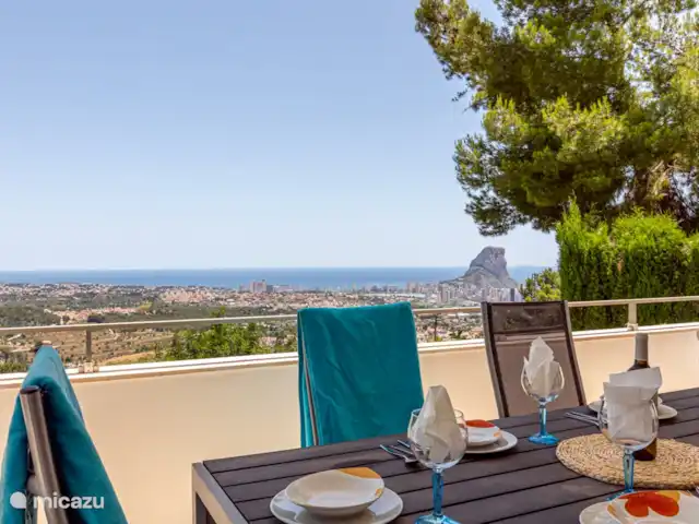 Bergsport, Spanje, Costa Blanca, Calpe, chalet Altamar Terras