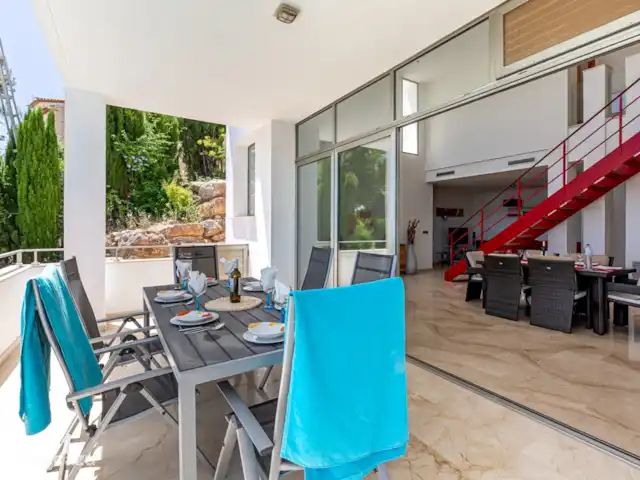 Bergsport, Spanje, Costa Blanca, Calpe, chalet Altamar Terras