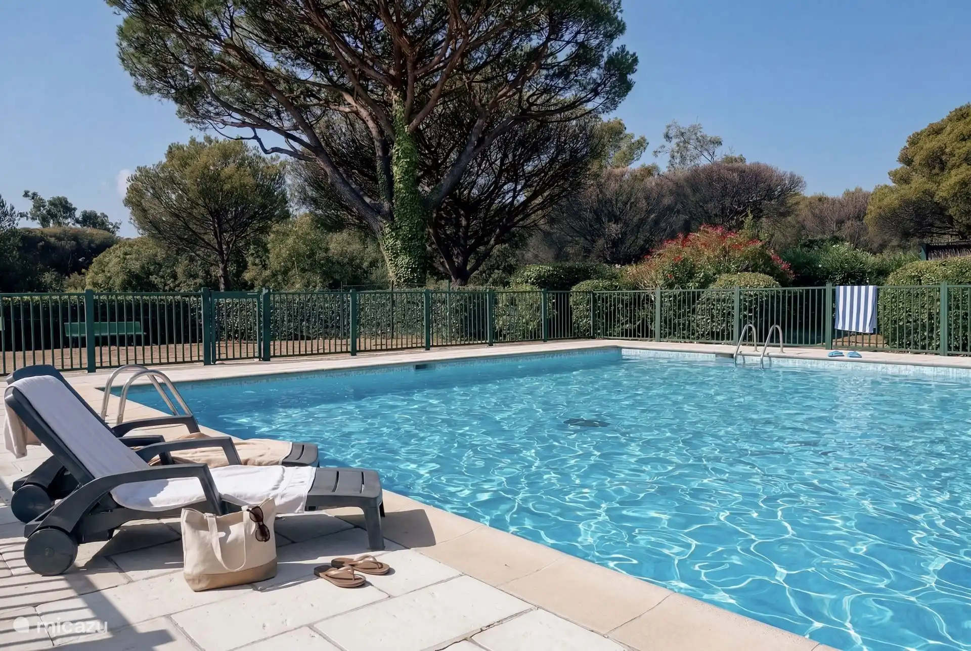 Panorama op Saint-Tropezbaai huren in Frankrijk, Côte d'Azur, Cogolin - Vakantiehuis
