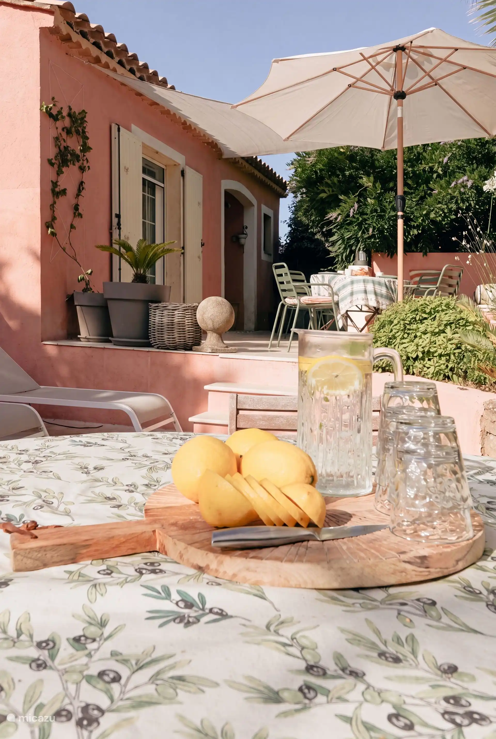 Panorama de la bahía de Saint-Tropez en Francia, Costa Azul, Cogolin - Casa vacacional