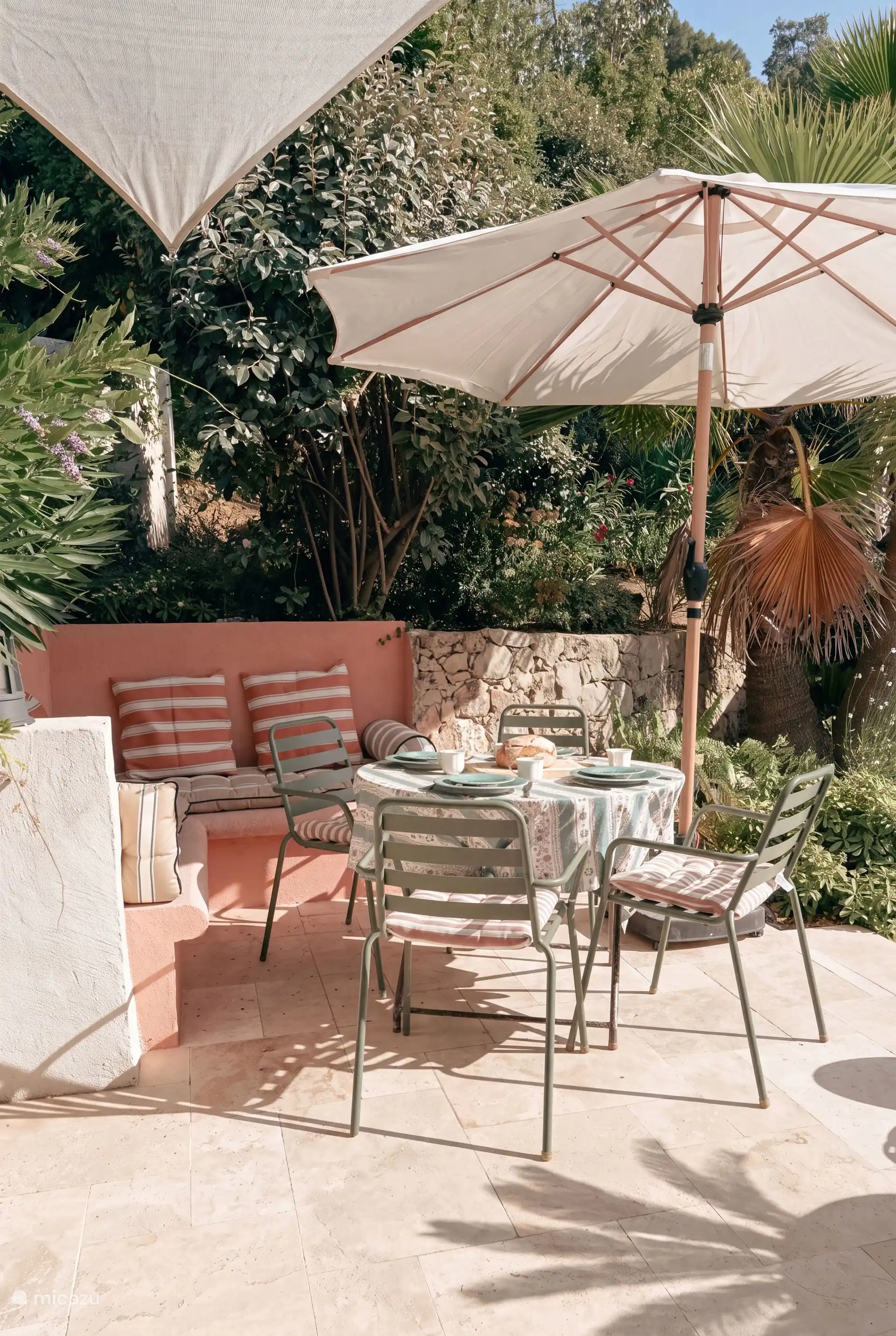 Panorama de la bahía de Saint-Tropez en Francia, Costa Azul, Cogolin - Casa vacacional