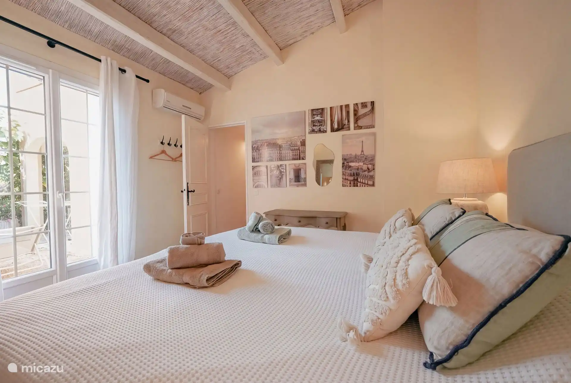 Panorama de la bahía de Saint-Tropez en Francia, Costa Azul, Cogolin - Casa vacacional