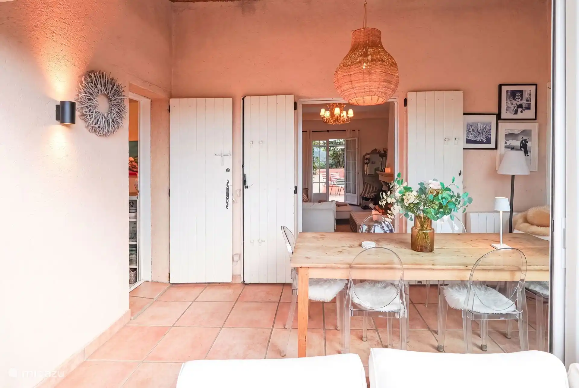 Panorama de la bahía de Saint-Tropez en Francia, Costa Azul, Cogolin - Casa vacacional