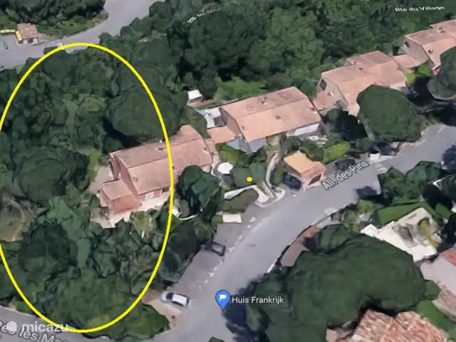 Maison Cocorico vista sin obstáculos en Francia, Costa Azul, Cogolin - casa vacacional Cocorico es gratis por un lado.