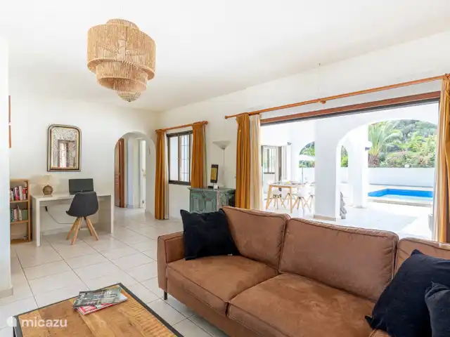 Casas en la naturaleza, España, Costa Blanca, Altea, chalet Finca Nora Sala de estar