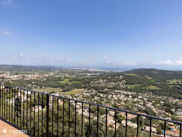 villa sant jordi en España, Costa Brava, Calonge - villa vista desde el balcón
