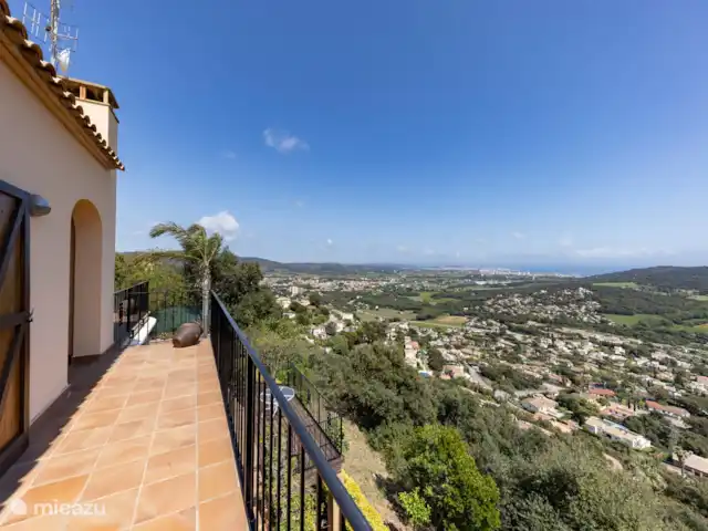 villa sant jordi en España, Costa Brava, Calonge - villa vista desde el balcón