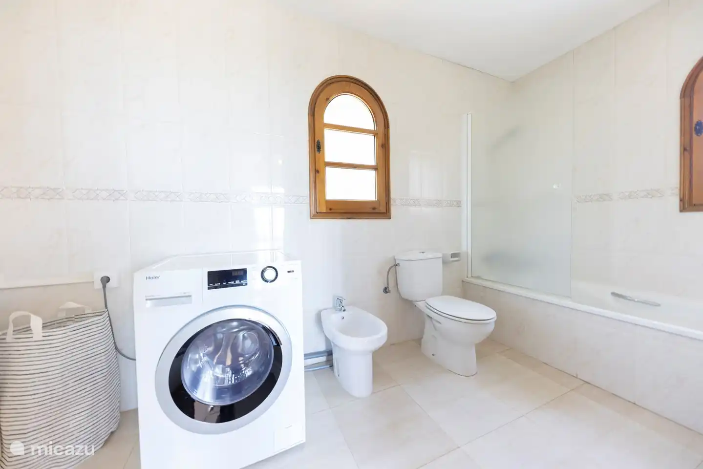 Bedroom with a double bed and en-suite bathroom