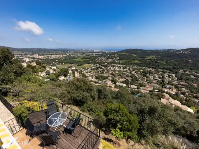 villa sant jordi en España, Costa Brava, Calonge - villa Vista desde el balcón